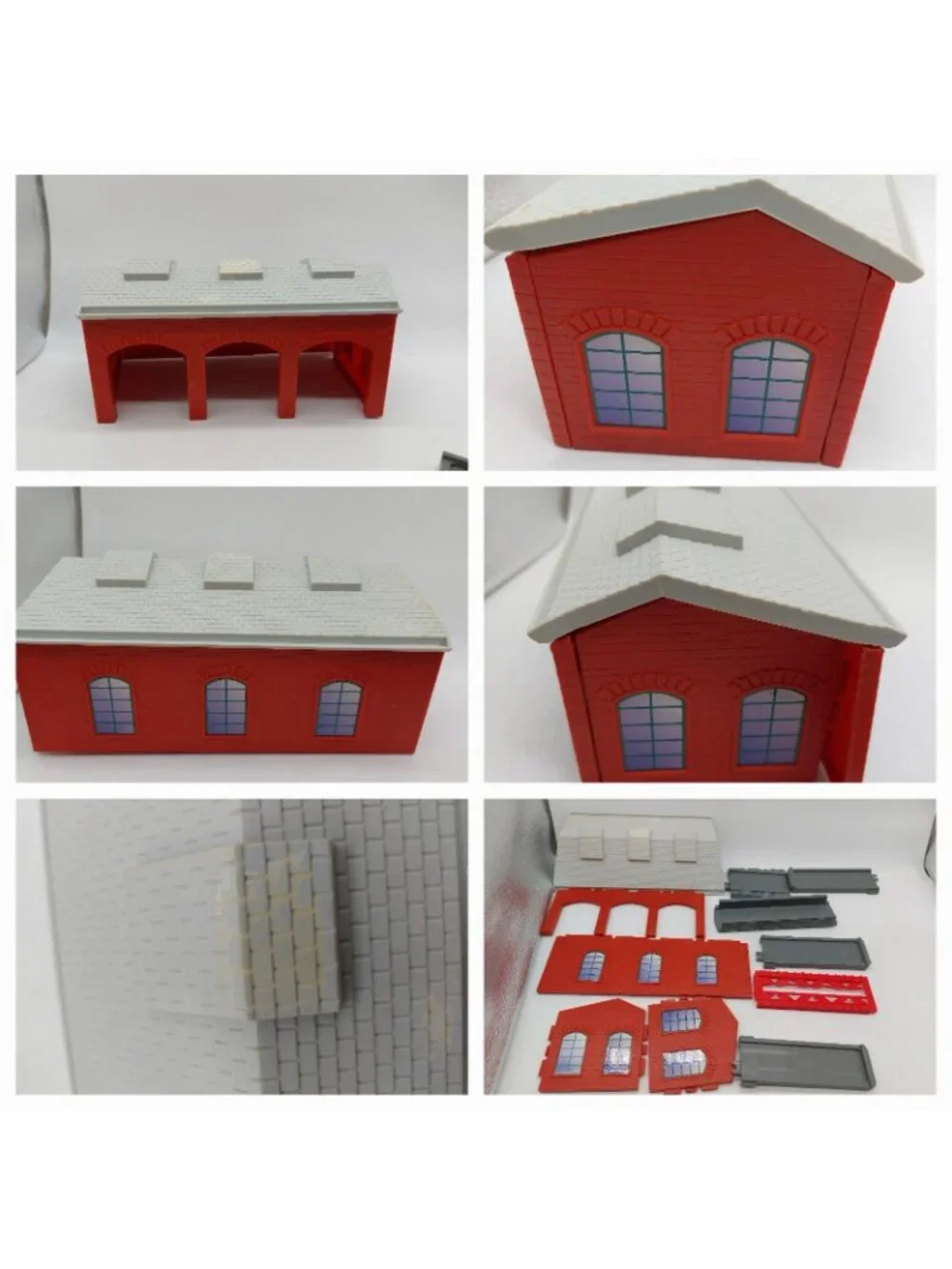 ERTL Thomas  & Friends Turntable Playset Shed And 5 Track Pieces 1996